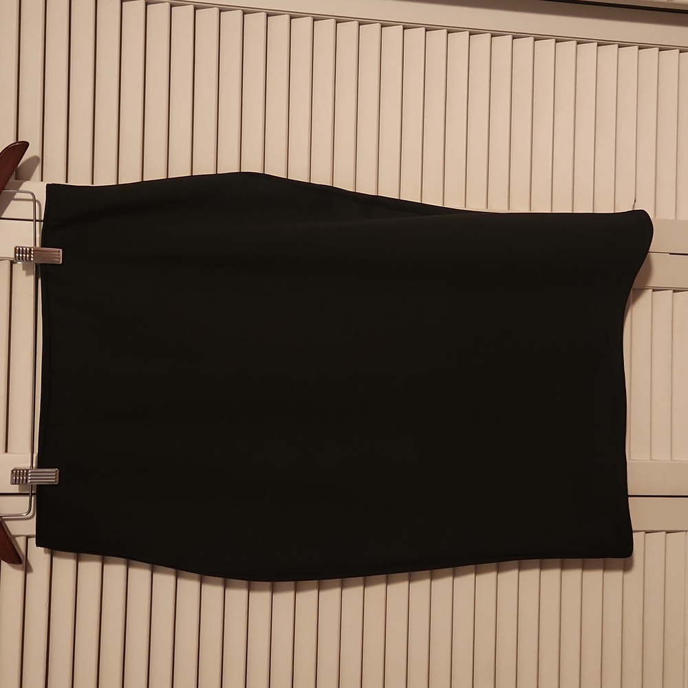 Large Black Pencil Skirt